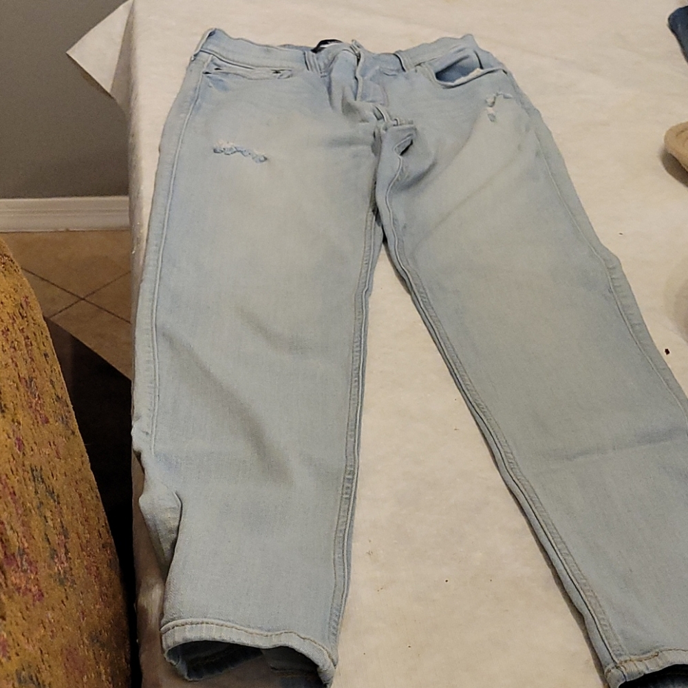 Men's torn jeans